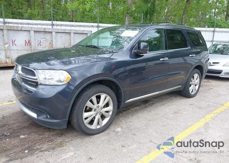 2013 Dodge Durango Crew from USA, damaged, VIN 1C4RDJDG9DC602506